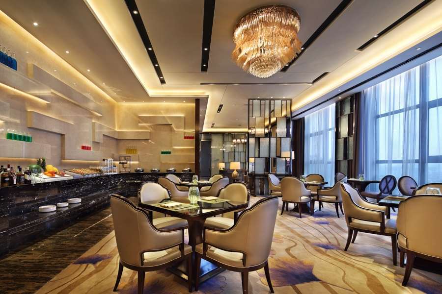 Wanda Realm Huangshi Hotel Restoran foto